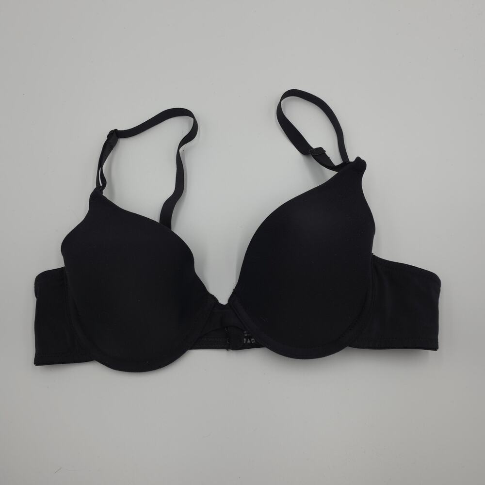 Maidenform One Fab Fit Everyday Demi Underwire Bra in Black Size 36A